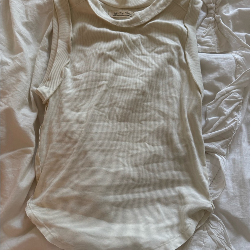 Free People Kate Ribbed Tank Top